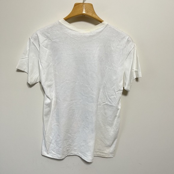 Vintage Nike Art Abstract Shirt Swoosh Front Back White Swoosh 90s New With Tags - Picture 4 of 5